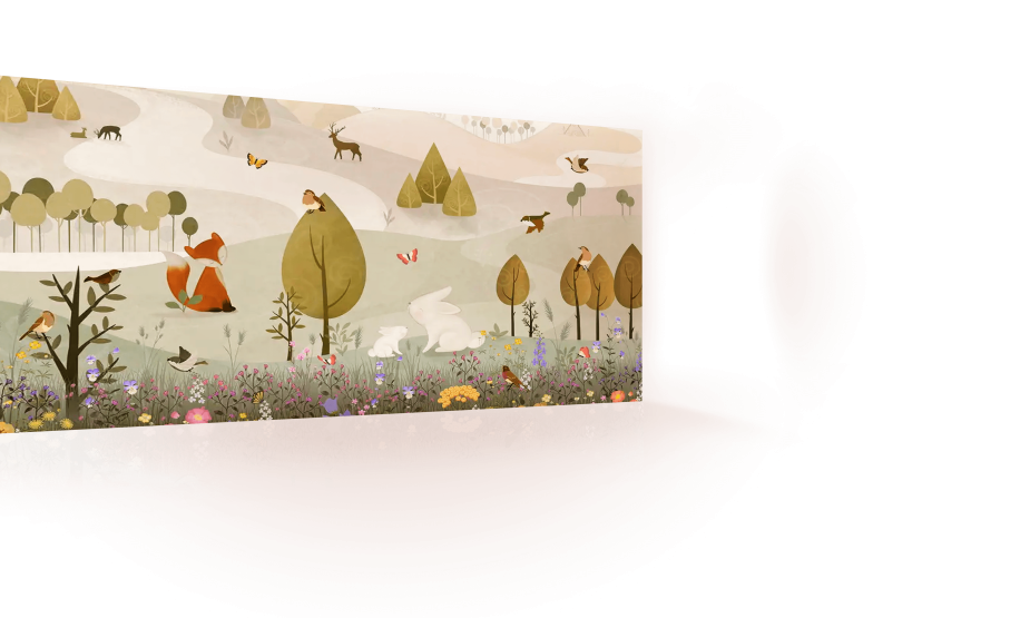 Фотообои флизелиновые Barton Wall Сказочный лес