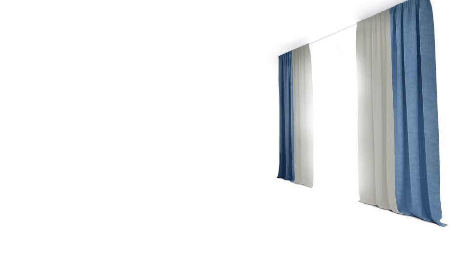 Комплект штор на шторной ленте Параскева Елизавета-Микс серебро