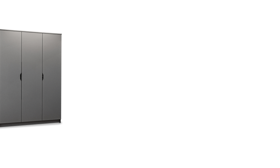 Шкаф распашной Столплит диамант серый