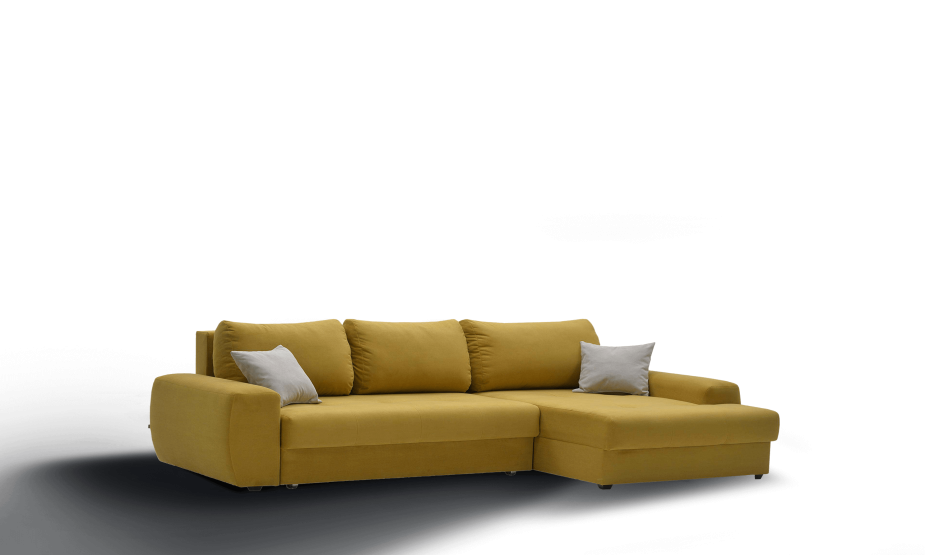 Диван Ладья Коста Ultra горчичный