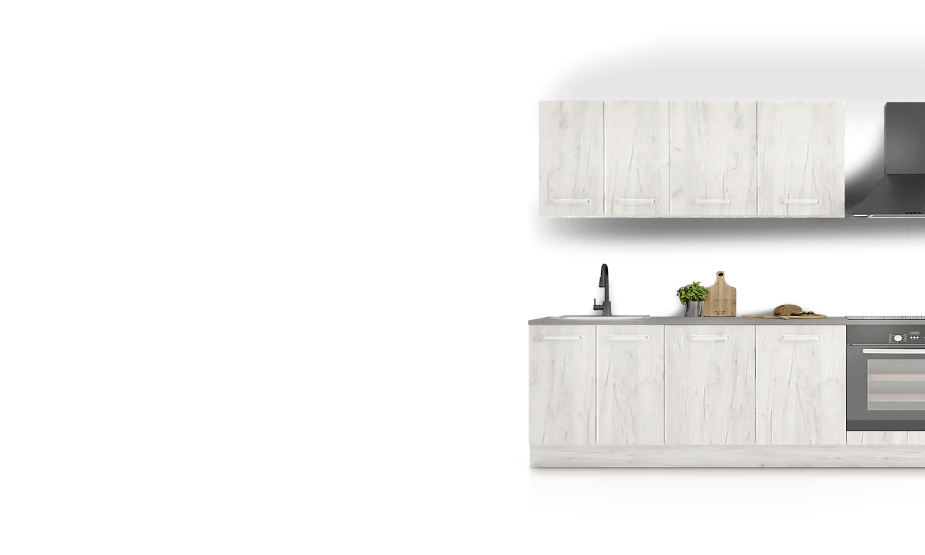 Кухонный гарнитур «Дейма» светлая