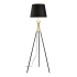 Торшер LUSSOLE Talladega цвет чёрный