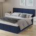 Кровать Трия Лора цвет синий