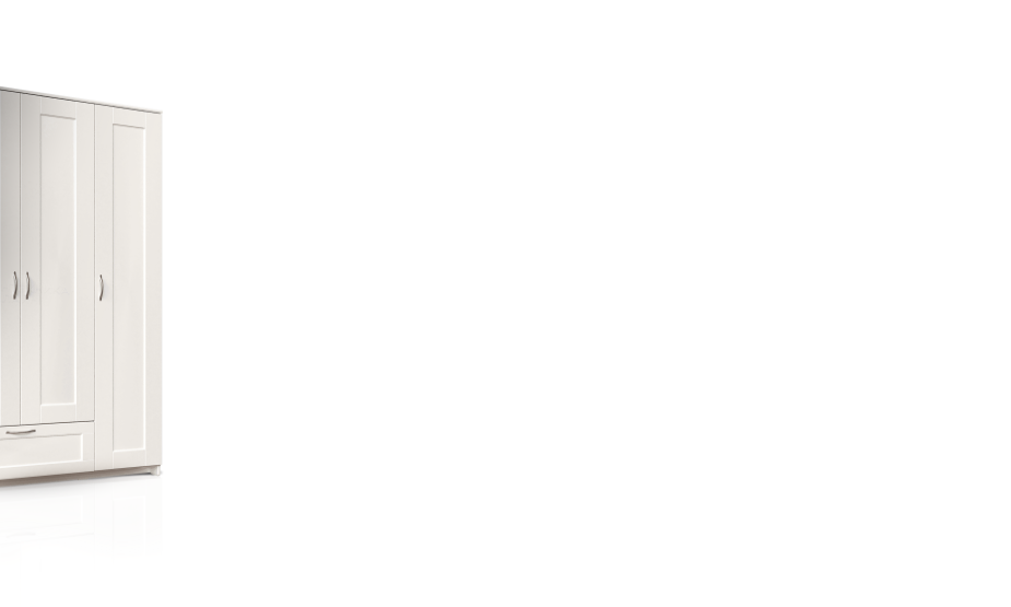 Шкаф для одежды Шведский стандарт Сириус белый